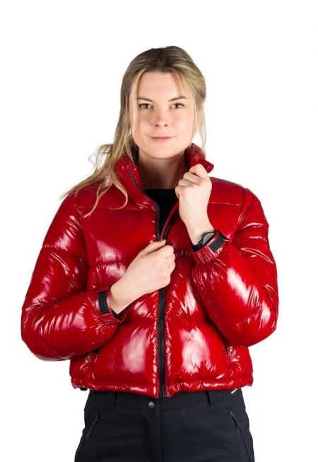 Късо яке Madilynn с цип