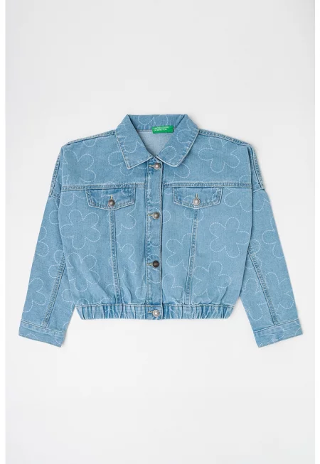 Късо яке от деним