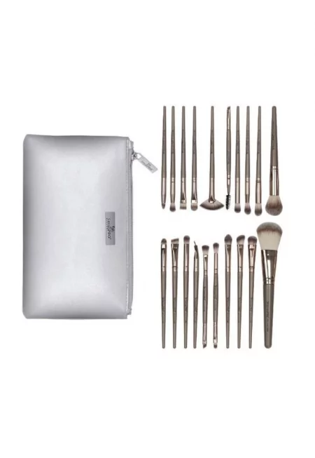 Комплект четки -  Nude - Чанта за съхранение - 20 Четки