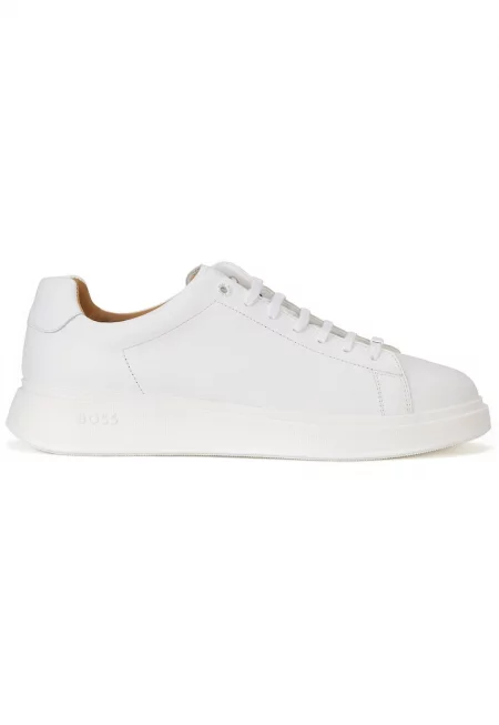 Кожени спортни обувки с нисък профил