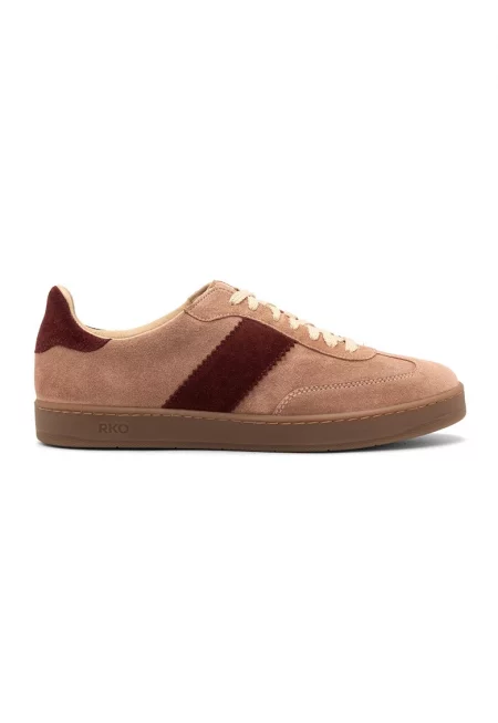 Кожени спортни обувки с велур