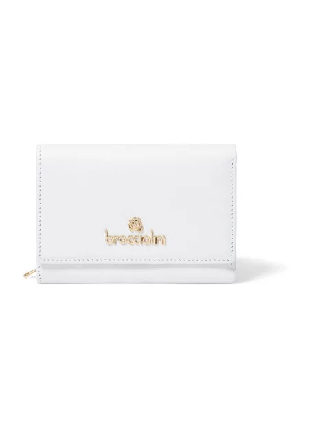 Кожено портмоне 209887 - Бял