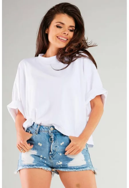 Лека блуза с три четвърти ръкави - Един размер