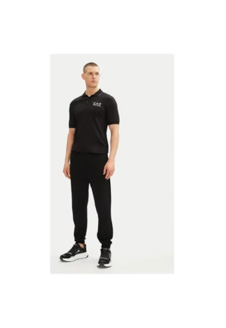Мъжка поло риза  Emporio Armani - 7M000300 AF13739 - Вискоза/Полиамид - Черна