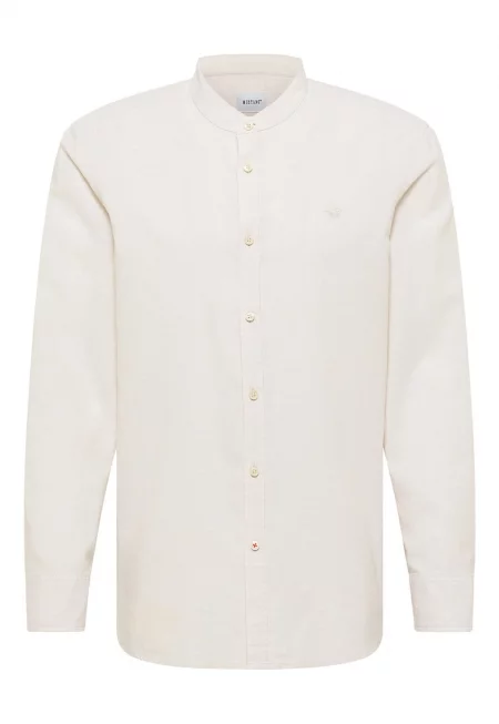 Мъжка риза  1016469 - Лен/Памук - Бежов - Бежов