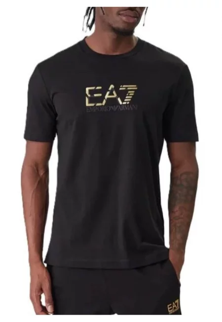 Мъжка тениска  TRAIN PREMIUM LABEL M TEE SPECIAL LOGO - Памук - Черна - Черен