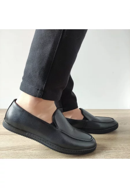 Мъжки ежедневни обувки  640010 42-N Navy Blue - Navy Blue