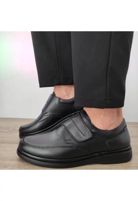 Мъжки ежедневни обувки Dr Jells Gr1040-175 черно - черно