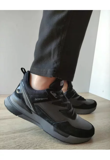 Мъжки спортни обувки  B100-Cl28002 Черни - Черен