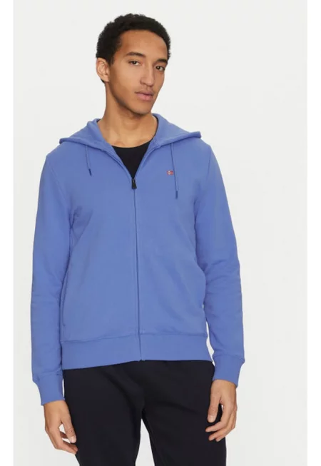 Мъжки суитшърт -  305103123 - Памук - Син