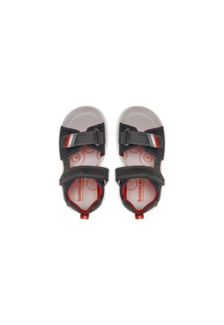 Момчешки сандали  305251824 - Естествена кожа - Сив - Сив