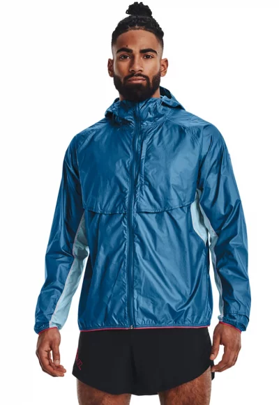 Непромокаемо яке за бягане Impasse Trail със светлоотразяване