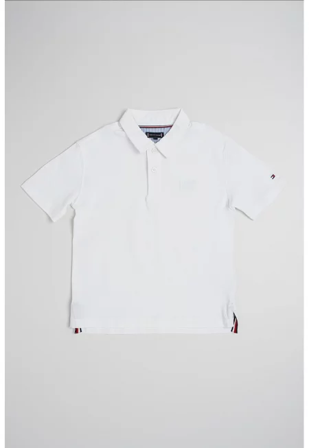 Памучна тениска с яка