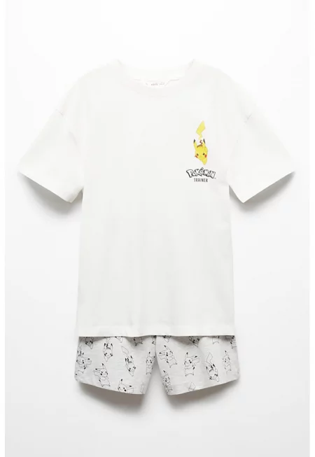 Пижама с щампа Pikachu Pokemon