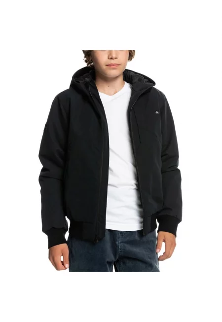 Полиестерно яке за момче  черно - Черен