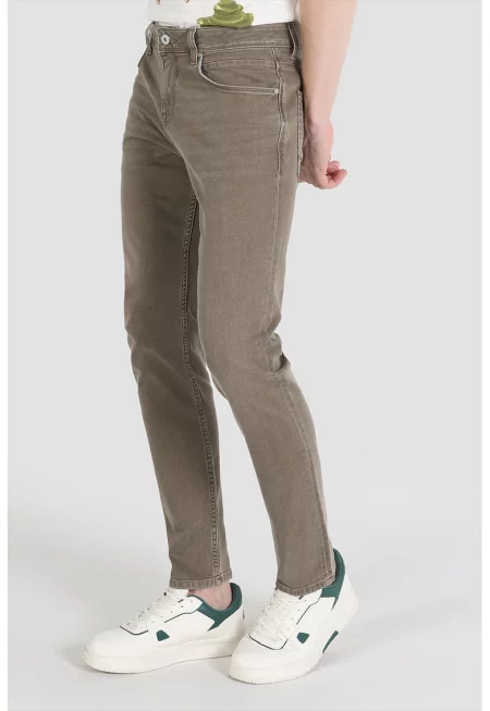 Прави дънки 044 Karl - Сив