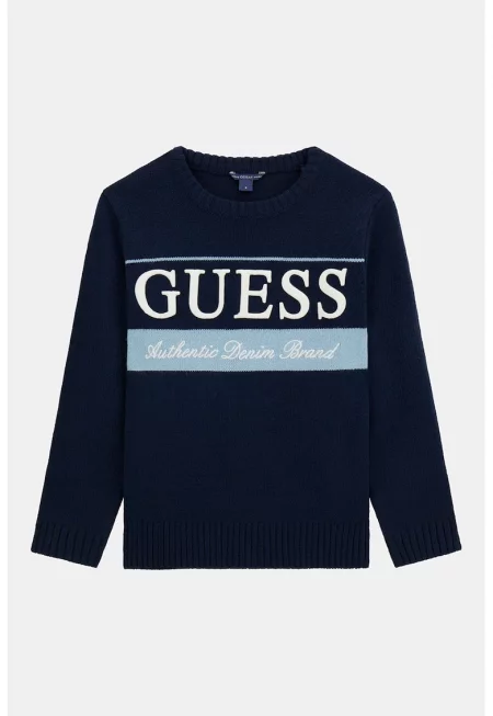 Пуловер с лого