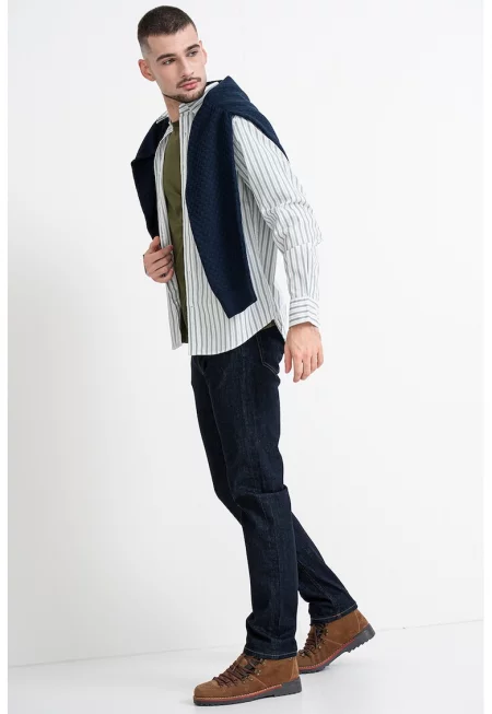 Раирана памучна риза