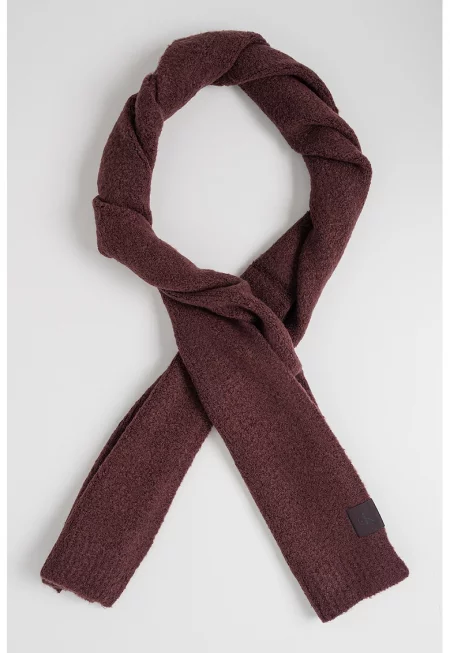 Шал с вълна - Бордо