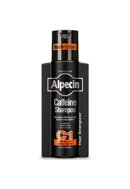 Шампоан  C1 Black Edition - С кофеин - 250 мл