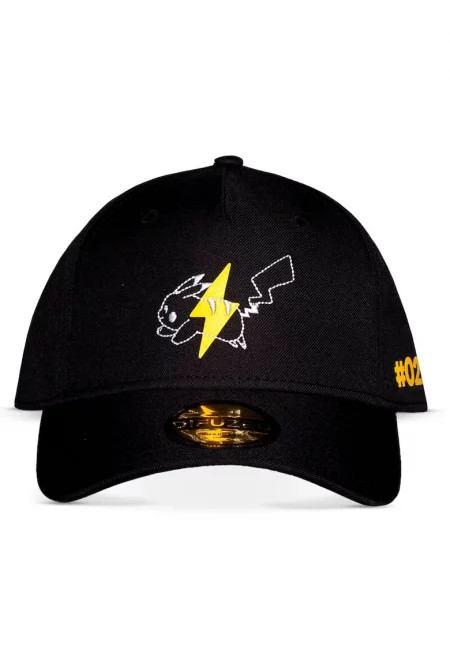 Шапка Pokemon Pikachu - дифузна - текстилна - черна