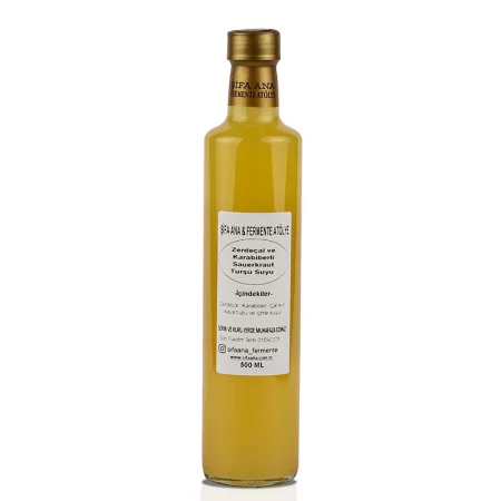 Пробиотичен сок от кисело зеле с куркума и черен пипер, 500 ml