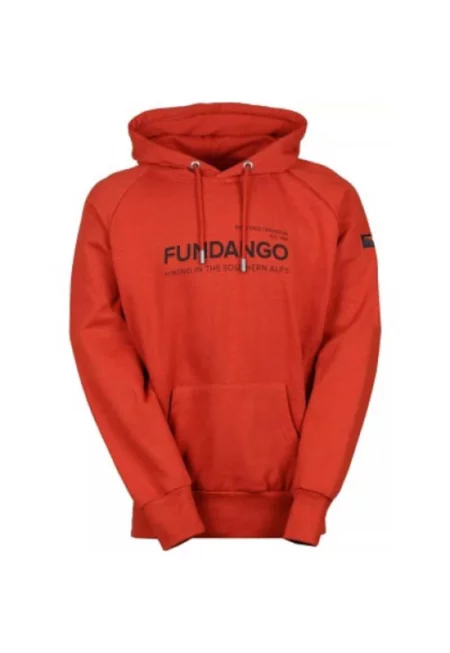 Суичър с качулка  Dixon - оранжев