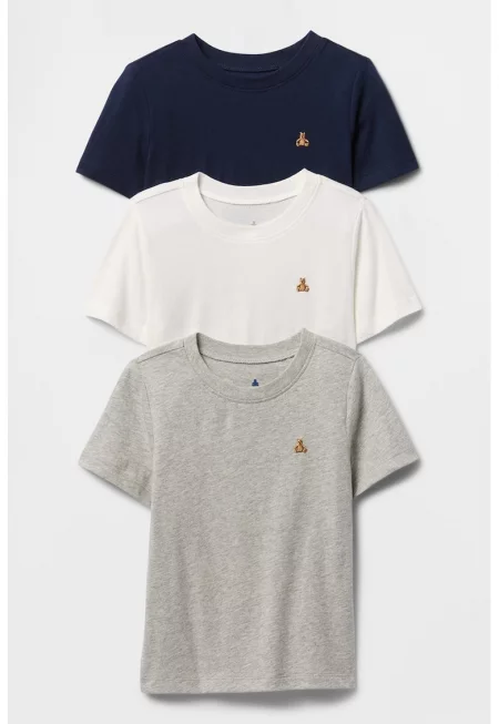 Тениска с овално деколте - 3 броя