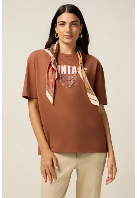 Тениска с шапл