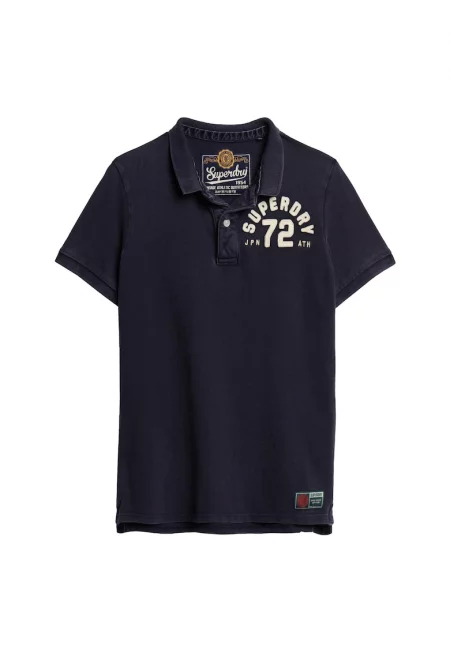 Тениска Vintage Athletic с яка