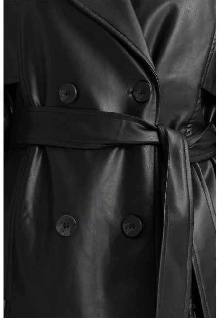 Тренч от еко кожа