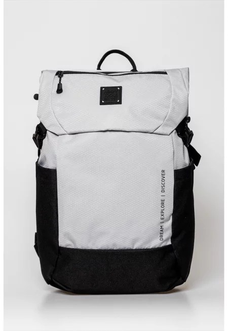 Унисекс раница Egan - Черен/Светло сив