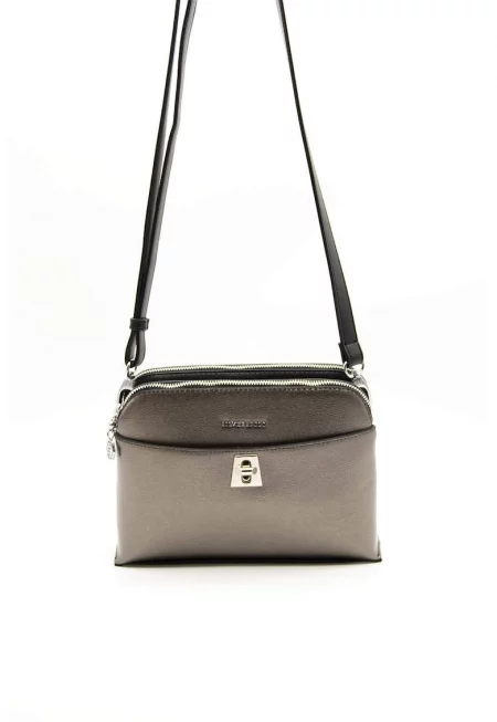 Универсална чанта crossbody със сваляща се презрамка - Черна