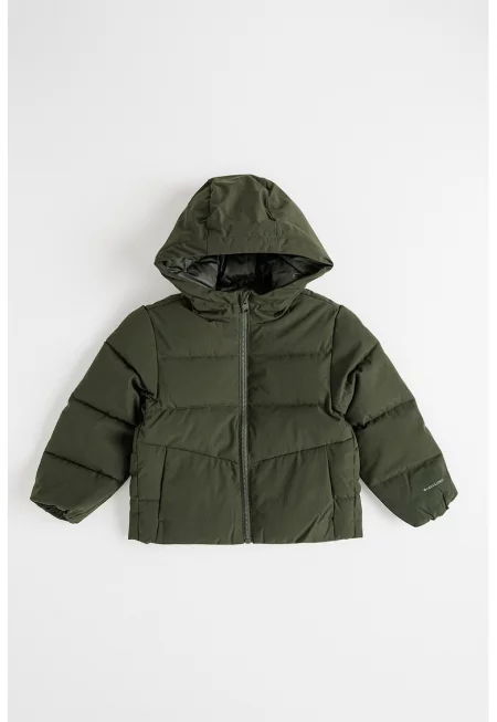 Ватирано зимно яке с качулка