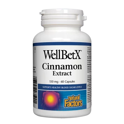 WellBetX® Канела, 150 mg х 60 капсули