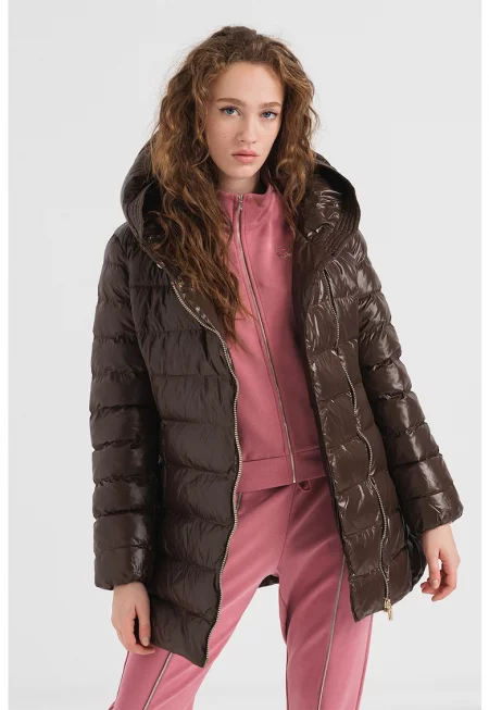 Зимно яке с качулка и вата