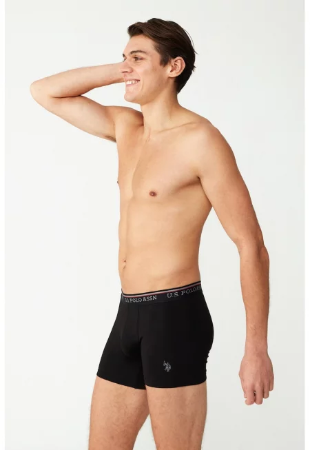 Боксерки с модал - 2 чифта - Черен/Тъмносин