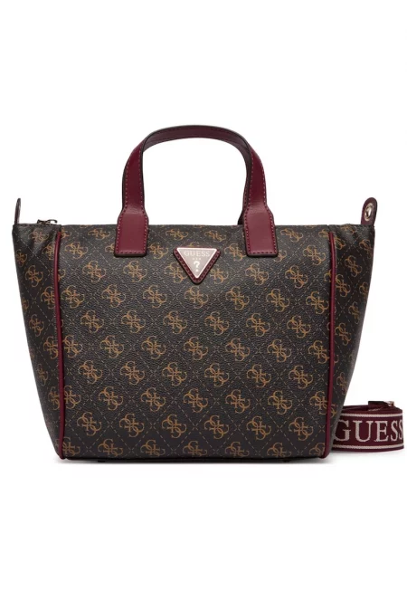 Дамска чанта  Follie Travel - кафява - 35x22.5x13cm - регулируема презрамка - метални крачета