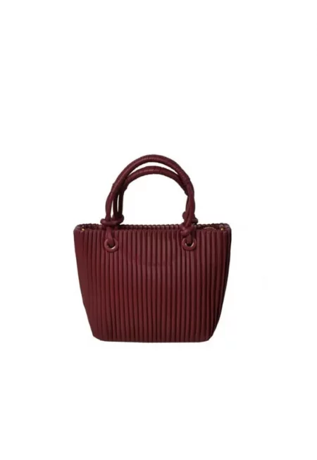Дамска чанта от естествена кожа  Mei - 23 x 17 x 9 см