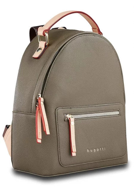 Дамска раница - колекция  Ella - екологична кожа - Зелен