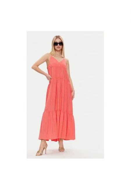 Дамска рокля -  304210310 - Вискоза/Полиестер - Многоцветен - Многоцветен