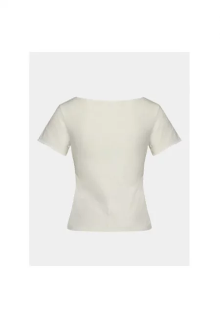 Дамска тениска -  303946821 - Памук - Бяла
