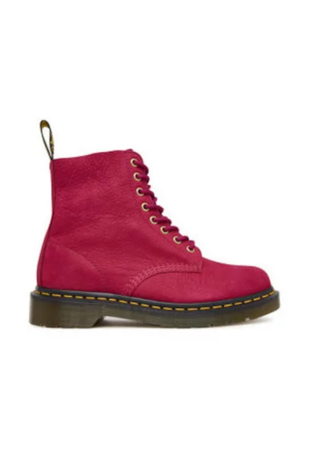 Дамски боти - Dr Martens - 305757098 - естествена кожа - червен