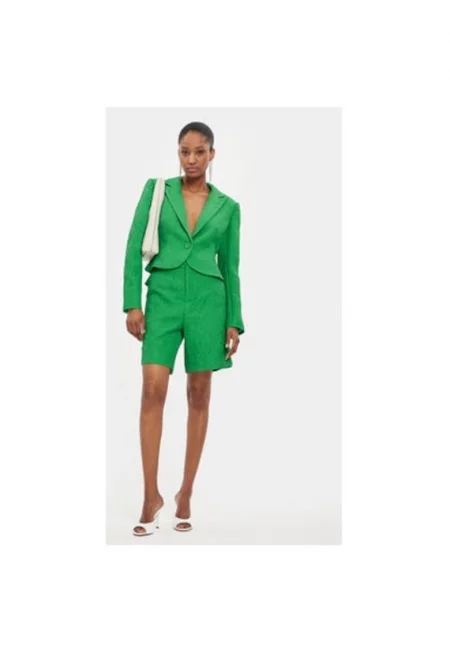 Дамски панталон - Изработен по поръчка - 303620080 - Полиестер - Зелен