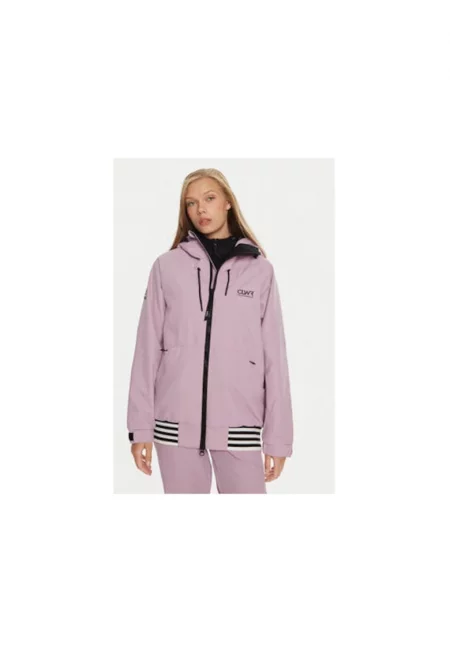 Дамско ски яке -  304704222 - Рециклиран полиестер - Лилаво - Виолетов