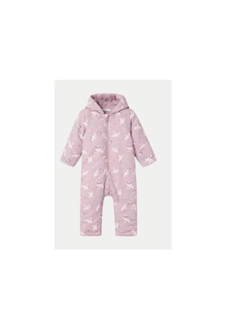 Детски гащеризон -  303870157 - Рециклиран полиестер - 68-74 см - Розов