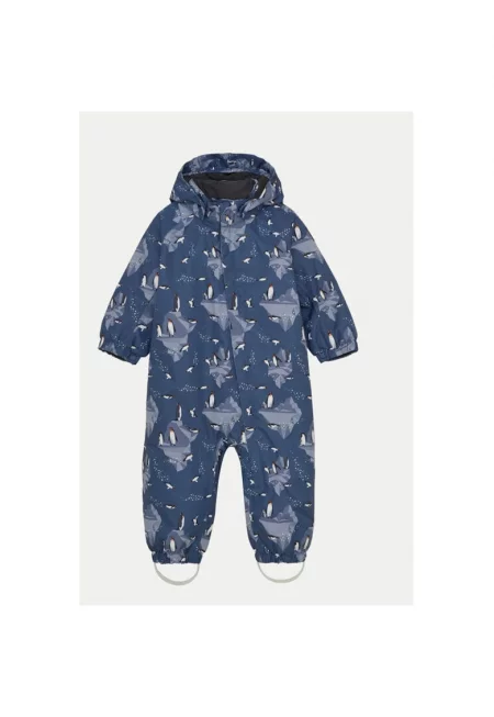 Детски гащеризон - Цвят Детски - 304424342 - Рециклиран полиестер - Син - Син