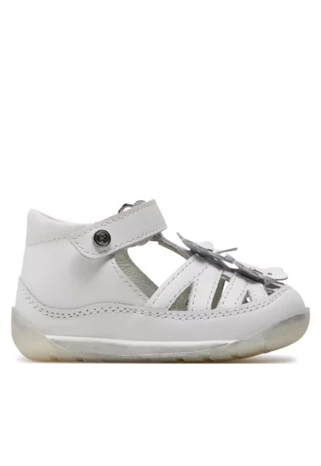 Детски сандали  303875411 - Естествена кожа - Бели