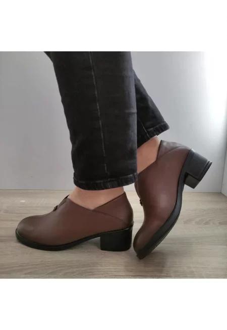 Ежедневни дамски обувки  6903- Кафяв