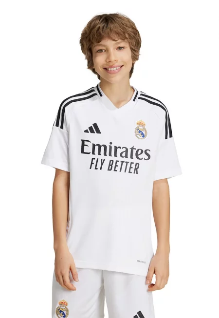 Футболна шпиц тениска Real Madrid - Бял/Черен